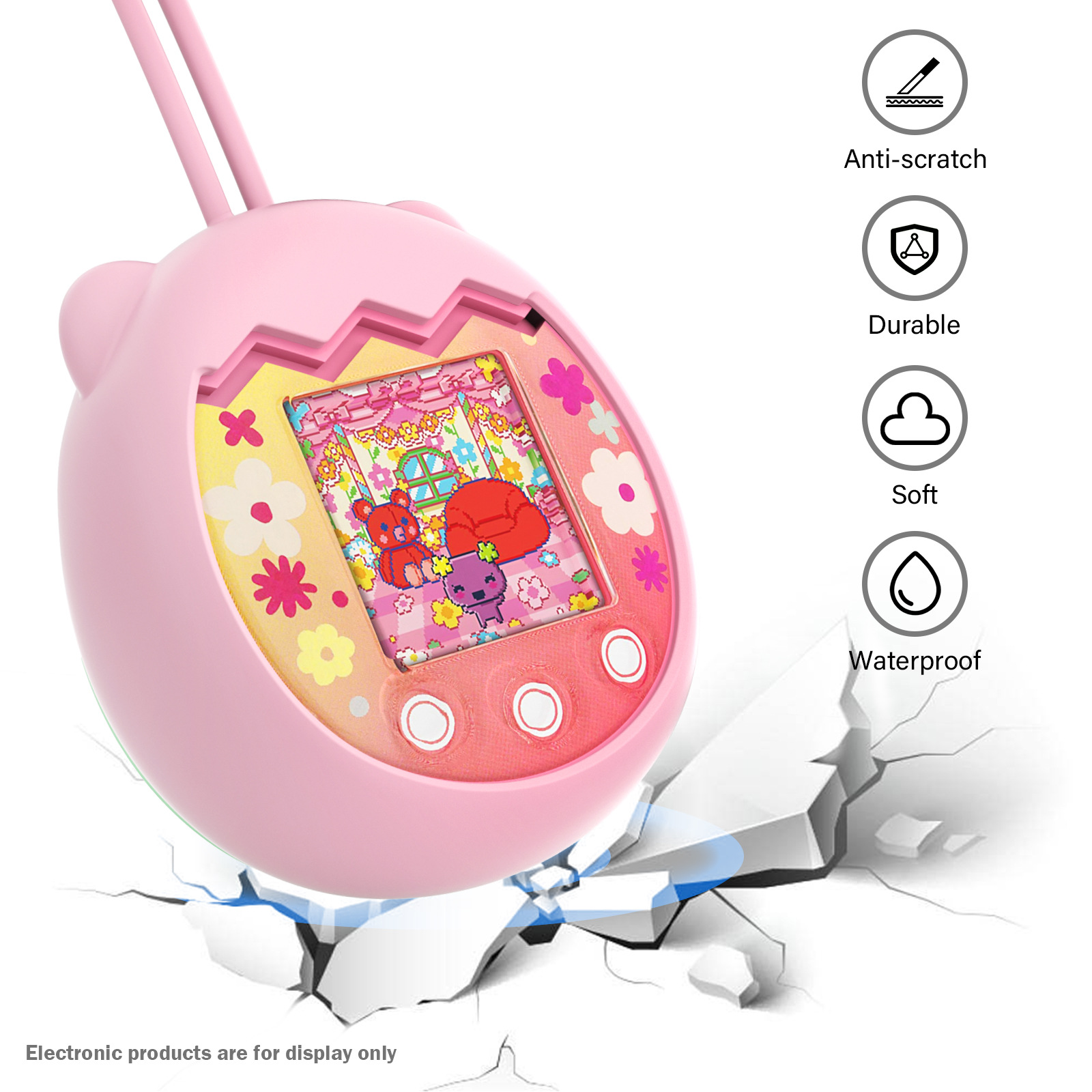 Tamagotchi Electronic Pet Virtual - Виртуальный электронный защитный чехол для домашних