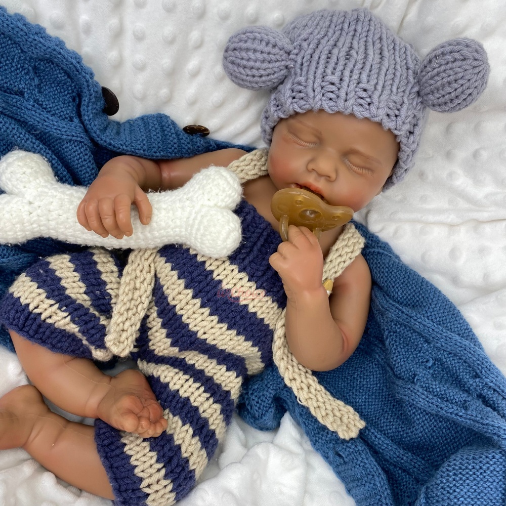 Reborn Baby Doll Silicone Realistic - Реалистичные детали, 20 дюймов, может открывать