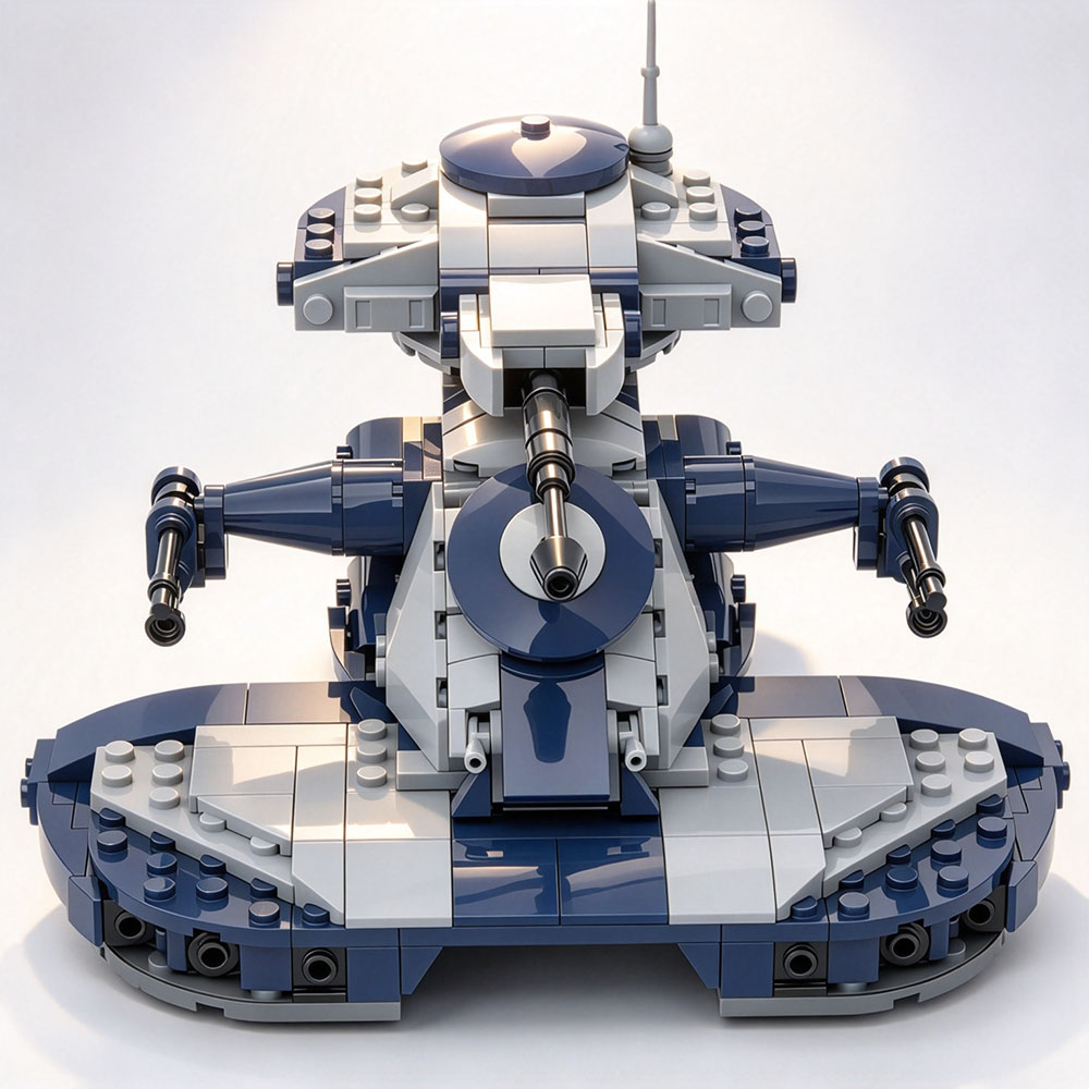Lego Compatible Military Tank - Классические аксессуары для фильмов MOC: Военный