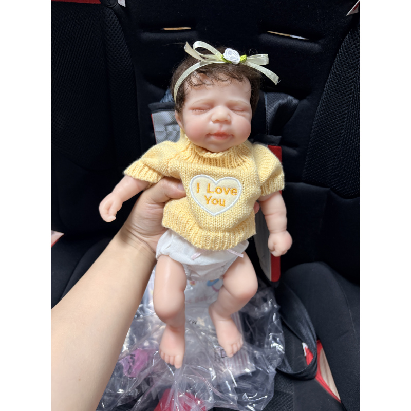 Reborn Baby Doll Silicone Realistic - 12-дюймовая кукла-реборн Паскаль из цельного силикона,