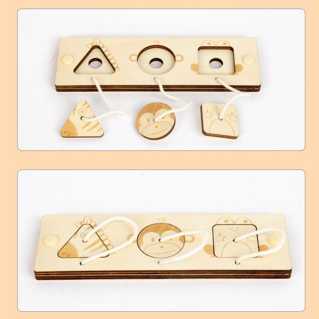 Montessori Wooden Busy Board Toddler - Развивающие игрушки для мальчиков и девочек