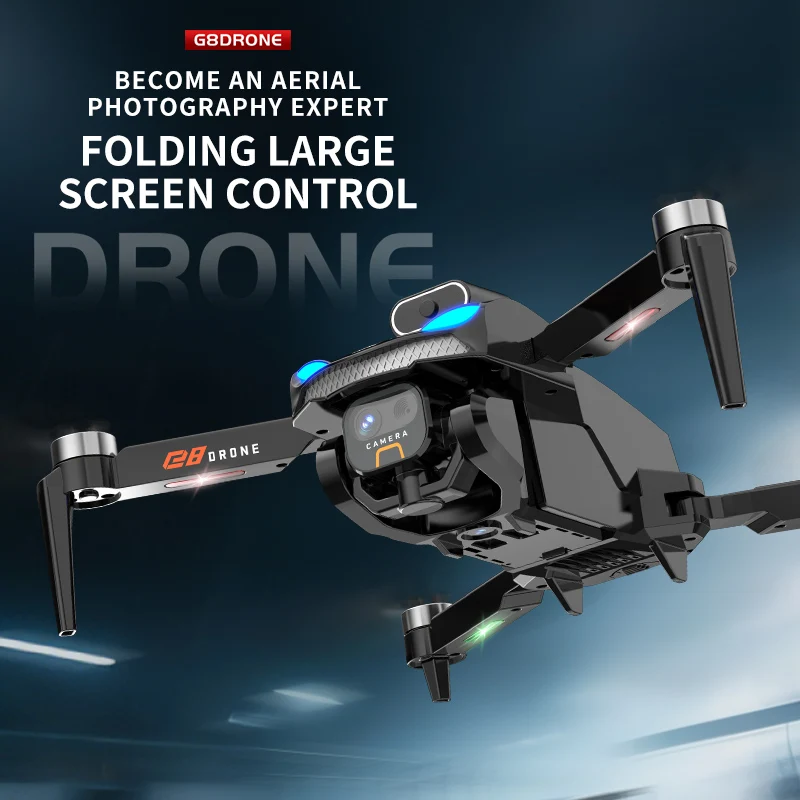 Оригинальный складной дрон G8  – обзор и цена Fpv Brushless Rc Drone 4K