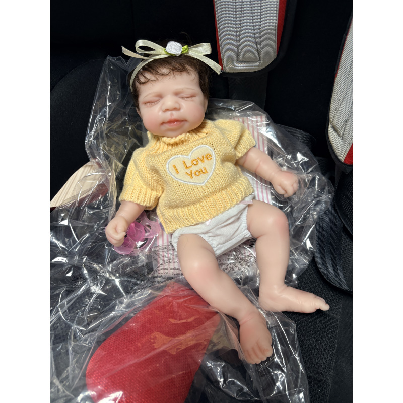 12-дюймовая кукла-реборн Паска – обзор и цена Reborn Baby Doll Silicone Realistic