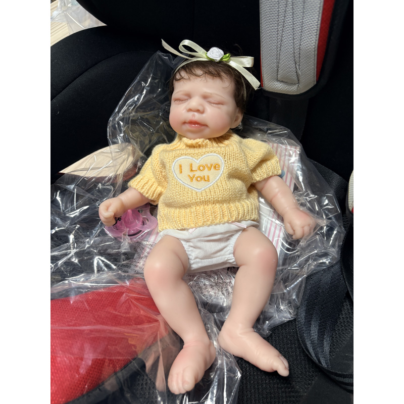 12-дюймовая кукла-реборн Паска – обзор и цена Reborn Baby Doll Silicone Realistic