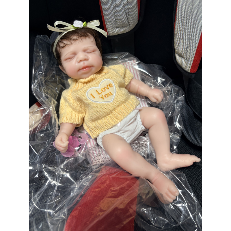 12-дюймовая кукла-реборн Паска – обзор и цена Reborn Baby Doll Silicone Realistic