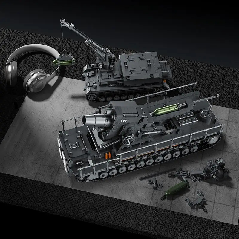 12GO 97026 4706 деталей Военна – обзор и цена Lego Compatible Military Tank