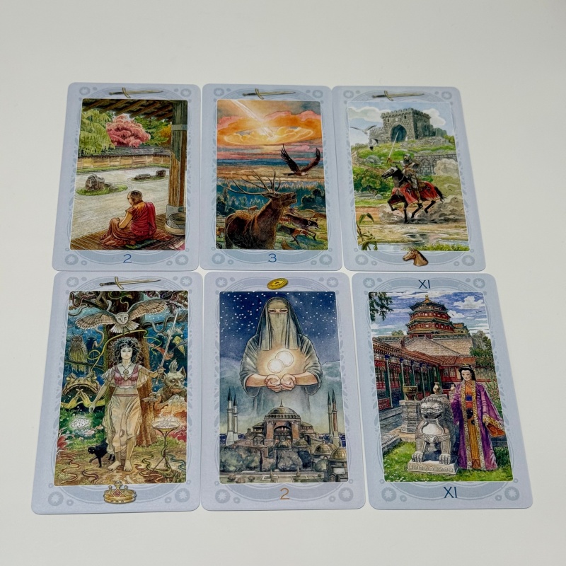 Таро Священных мест (русская в – обзор и цена Tarot Cards Deck With Guidebook