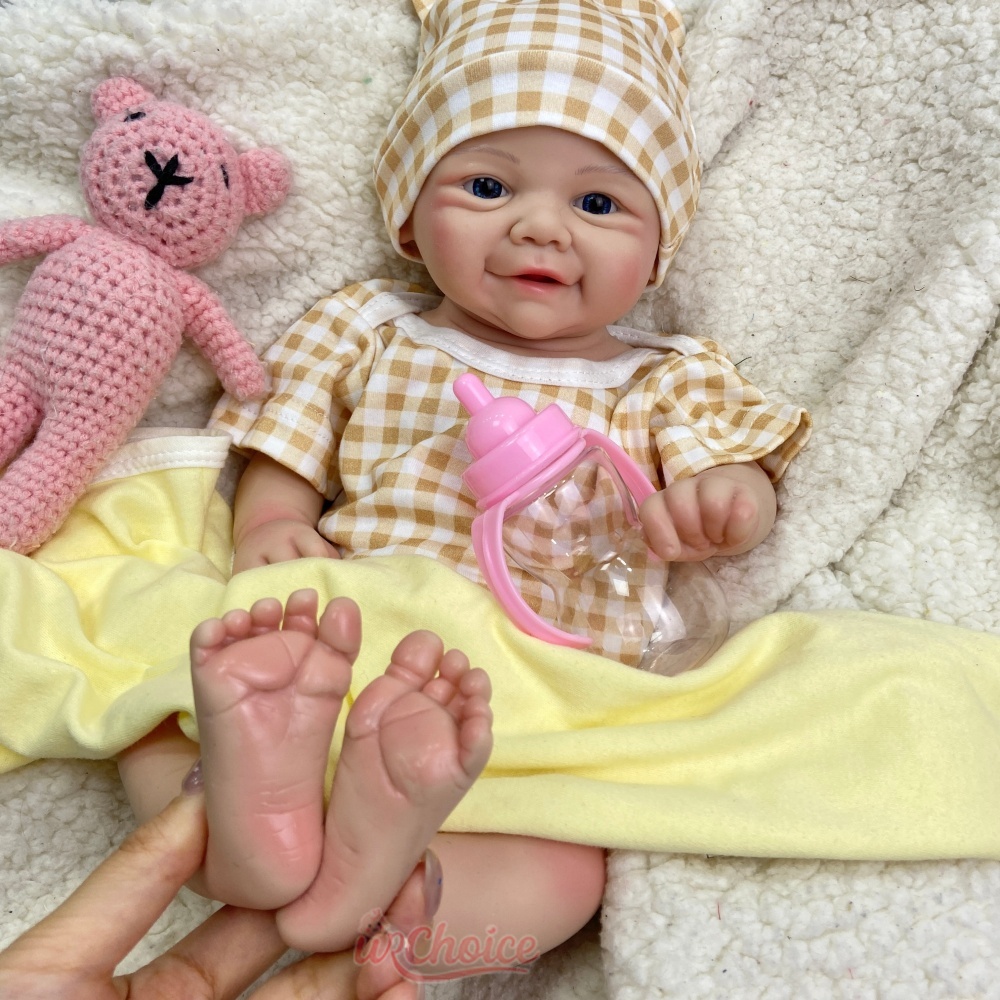 Кукла-реборн из силикона с отк – обзор и цена Reborn Baby Doll Silicone Realistic