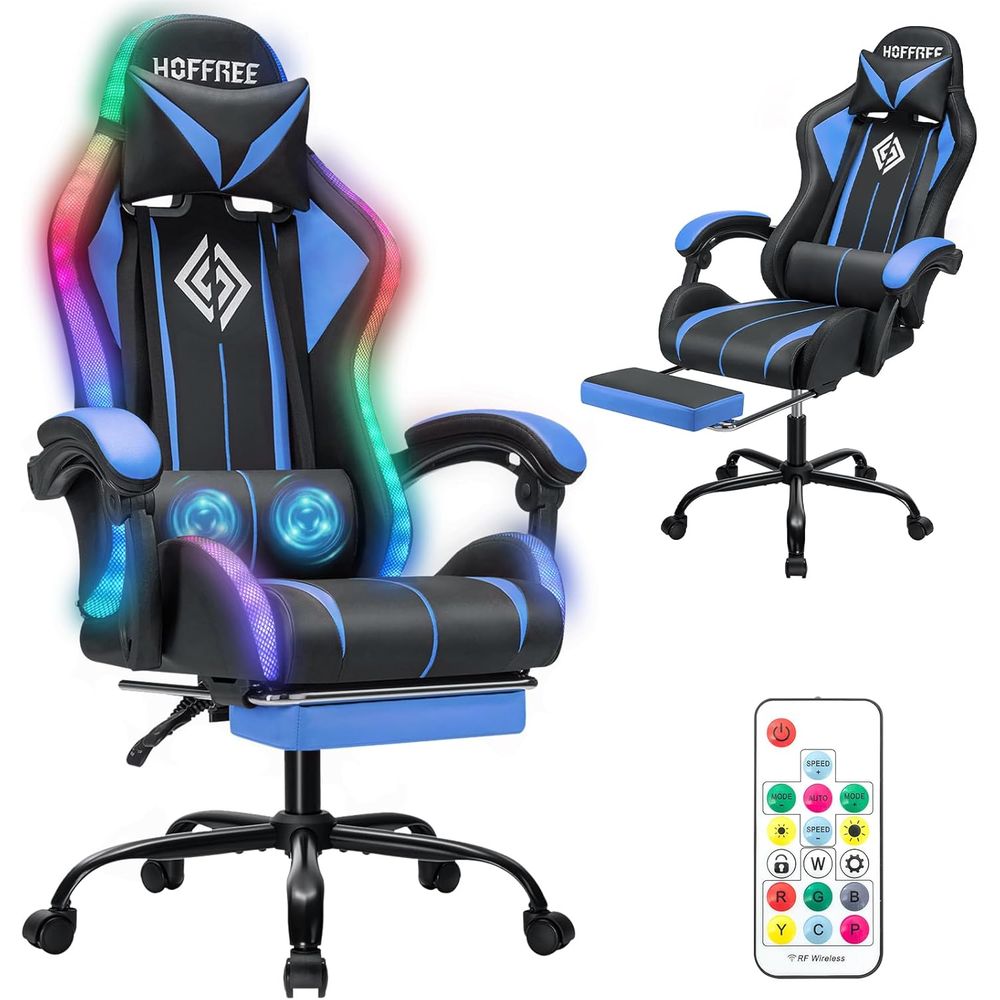 Игровое кресло с LED-подсветко – обзор и цена Video Games