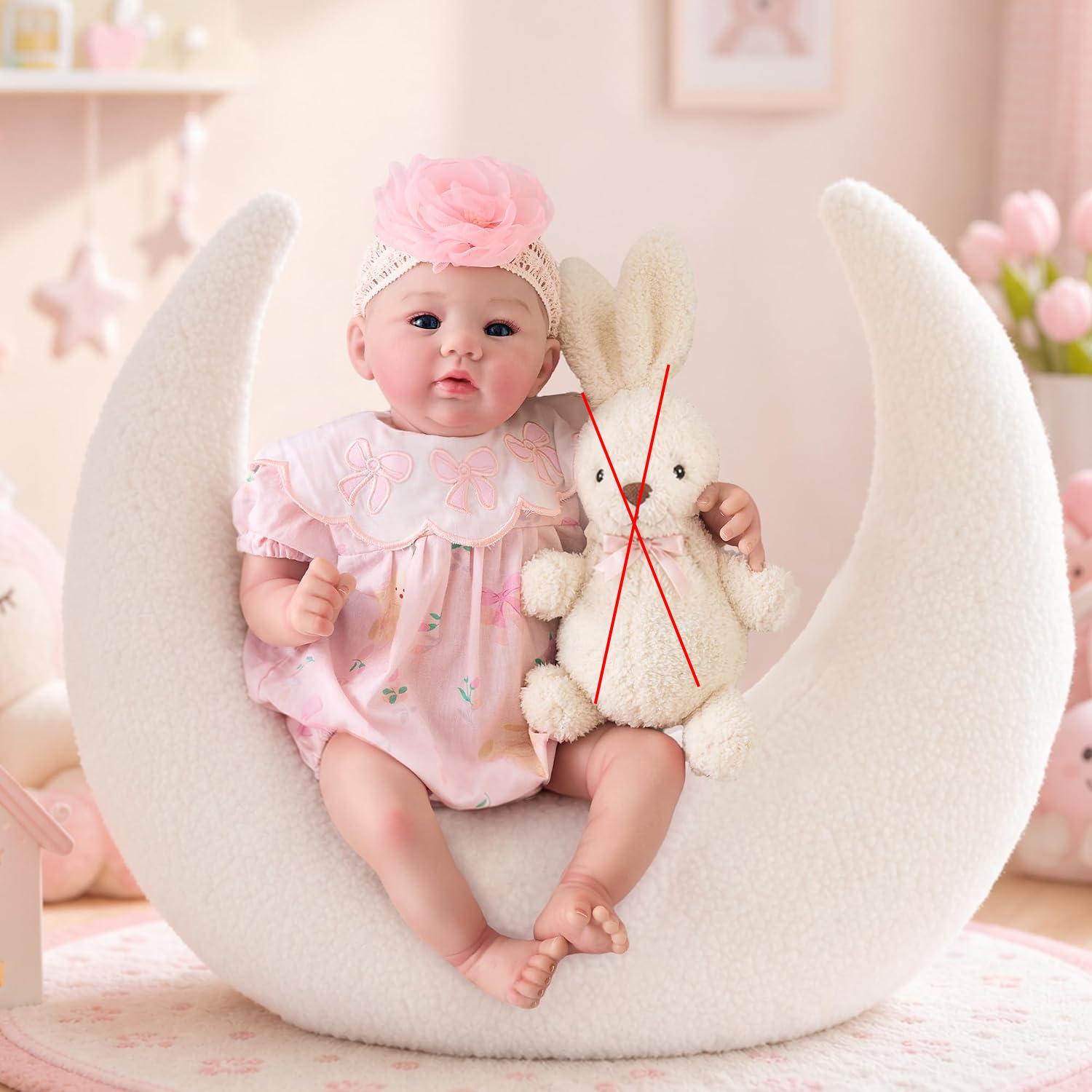 Кукла «Абигейл», 48 см, реалис – обзор и цена Reborn Baby Doll Silicone Realistic