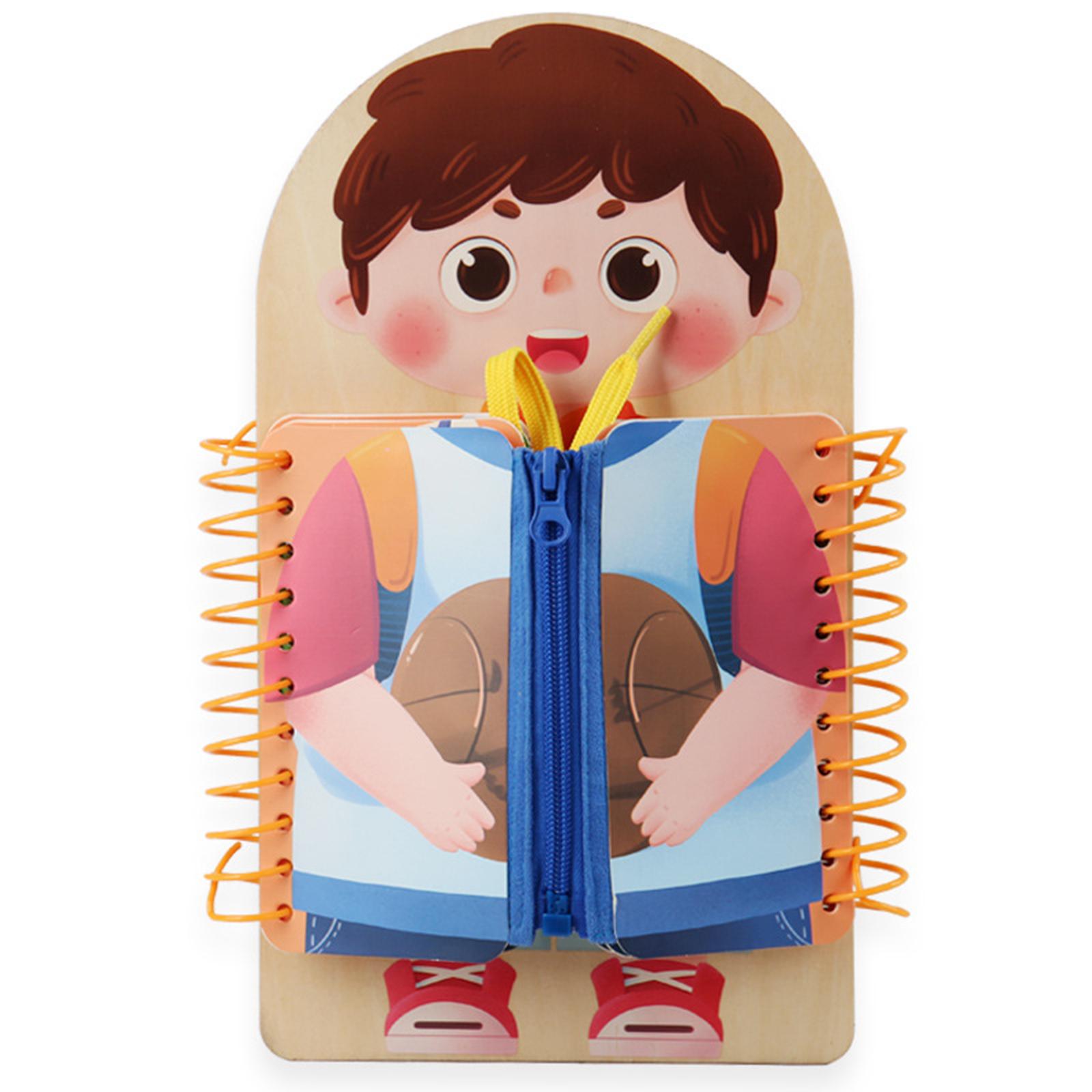 Деревянная развивающая доска М – обзор и цена Montessori Wooden Busy Board Toddler